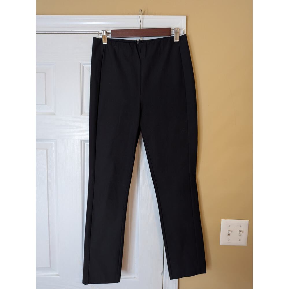 Rag & Bone Black Cigarette Pants Size 8 Cropped Slim Fit Office Minimalist Chic